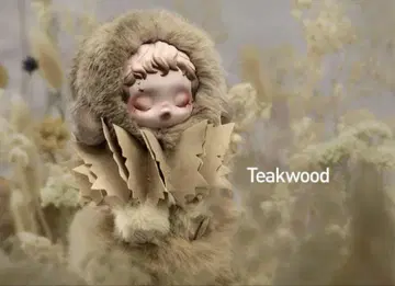 스컬 팬더 SKULLPANDA 봉제 인형 펜던트 Teakwood
