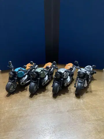 바이크 풀백 미니카 4대