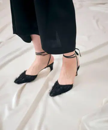 SLOBE IENA 슬로브 이에나 스틸레토 레이스업 펌프스
