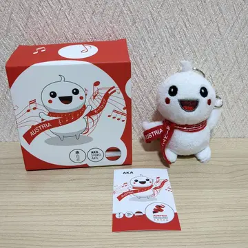 오사카 간사이 엑스포 오스트리아 마스코트 키링