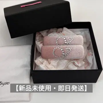 더 버진스 비주 V 벨벳 헤어 핀
