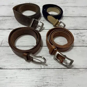 에디피스 어반 UR 애로우즈 브라운 가죽 벨트 100cm 전후