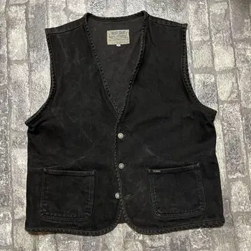 GUESS JEANS 블랙 베스트