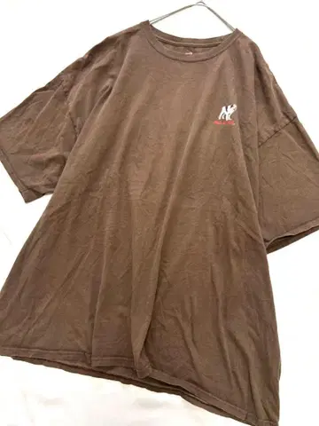 BIGDOG hanes 티셔츠 구제 의류 블라우스 빅 실루엣 3XL