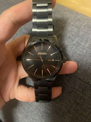 새상품급 SEIKO 솔라 시계