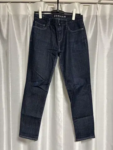 DENHAM 다크 블루 슬림 핏 데님