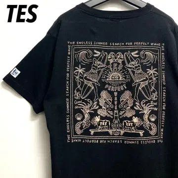 TES The Endless Summer 자수가 멋진 티셔츠 L