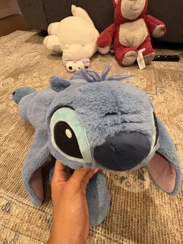 스티치 봉제 인형 본체 택 포함