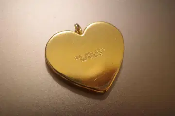 GEORG JENSEN 조지 젠슨 하트 참 금 도금