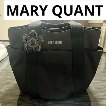 MARY QUANT 토트백 블랙