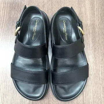 잔비트로시 가죽 슬링백 샌들 22.5cm