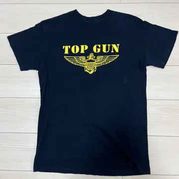 TOP GUN 네이비 티셔츠 M 사이즈 빈티지 티셔츠