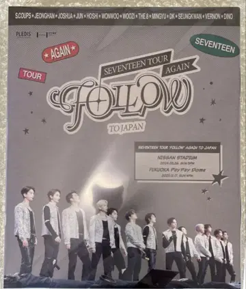 SEVENTEEN FOLLOW AGAIN TO JAPAN DVD 미재생