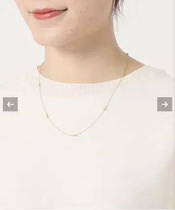 새상품 GIGI 지지 Anchor station necklace 목걸이