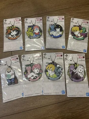 죠죠의 기묘한 모험 러버 참 8개 세트