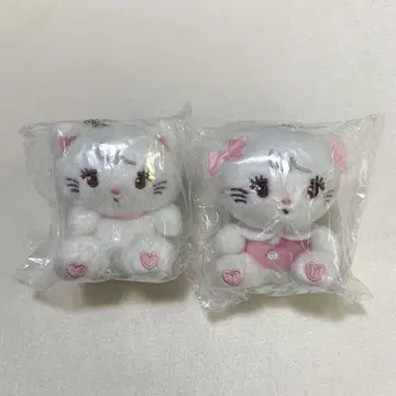 mikko characters 봉제 인형 가챠 무스 2개 세트 새상품