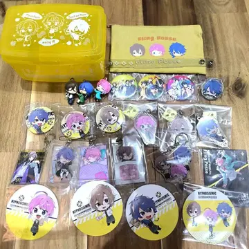 히프노시스 마이크 Fling Posse 세트 키링, 캔뱃지, 파우치