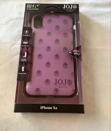 죠죠 iPhone XR IIIIfit 케이스 조르노