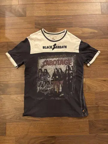 TRUNKSHOW BLACK SABBATH Sabotage 티셔츠