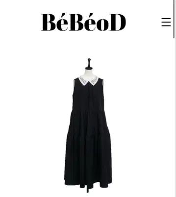 2way 레이스 칼라 원피스 bebeod