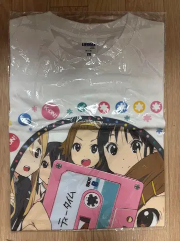 케이온! 10주년 기념 티셔츠 L 사이즈