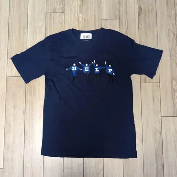 SHIPS JET BLUE THE BEATLES 티셔츠