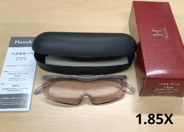 미사용 새상품 하즈키 루페 라지 1.85X 티타늄 컬러 컬러 렌즈