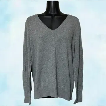 H&M BASIC 에이치앤엠 스웨터 그레이 여성용 니트