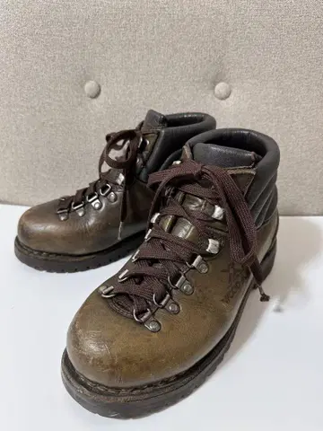 WOOD MAN 트레킹 부츠 신발 등산 브라운 23cm 신발