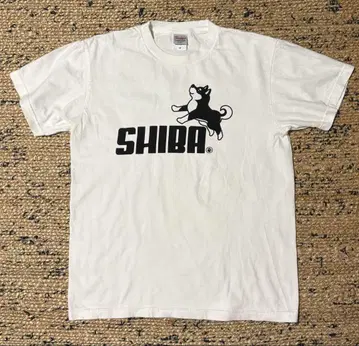 SHIBA 티셔츠 화이트