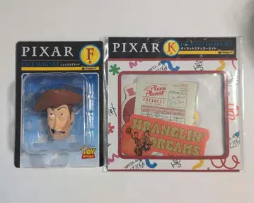 PIXAR 픽사 Happy 복권 페이스 마그넷 우디 스티커