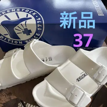 버켄스탁 애리조나 에바 화이트 37 23.5~24cm