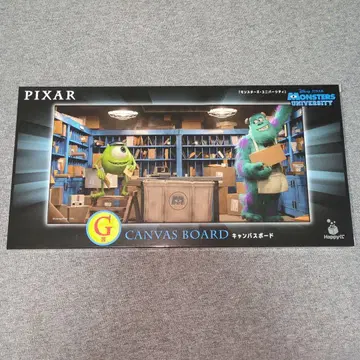 PIXAR Happy 복권 G상 몬스터즈 유니버시티 캔버스 보드