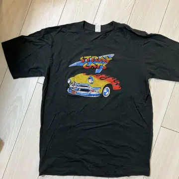 스트레이캣츠 T XL 사이즈 흑먹색