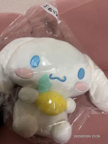 시나몬 롤 제일복권 당첨 봉제 인형!