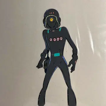 마츠모토 레이지 '은하철도 999' 애니메이션 셀화  우주전함 야마토