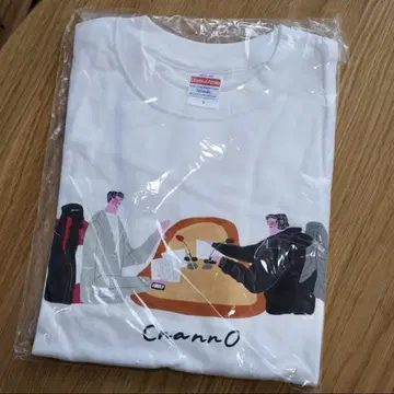 Creepy Nuts ANN0 롱 티셔츠 화이트 S