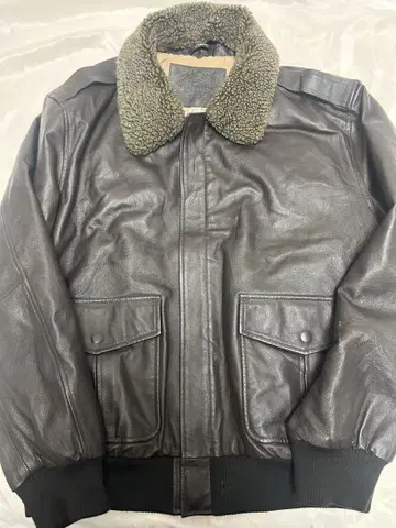 St. John's Bay 세인트 존스 베이 가죽 자켓 A-2