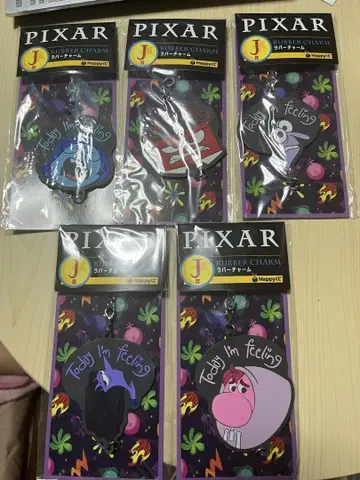 PIXAR 해피 복권 J상 러버 참 세트
