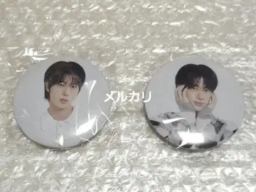 RUNSEOKJIN in JAPAN 캡슐 토이 캔뱃지 2개