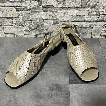 MARRON 마론 오픈토 펌프스 22.5cm 베이지