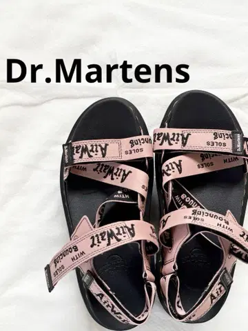 Dr.Martens 닥터마틴 Kimber 핑크 통굽 샌들 37