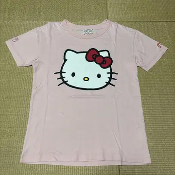 레어 Evisu x HELLO Kitty 산리오 콜라보 티셔츠