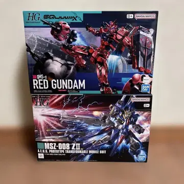 HG 빨간색 건담 ZII 지크 액스