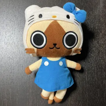 로손 한정판 몬스터 헌터 아일루 키티 봉제 인형