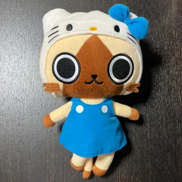 로손 한정판 몬스터 헌터 아일루 키티 봉제 인형