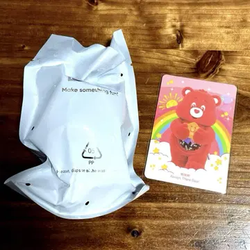 POPMART 케어 베어 컬러풀한 포옹