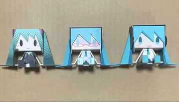 Happy 복권 하츠네 미쿠 F상 그래피그 ABS 3점 세트