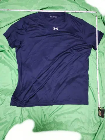 Under Armour 네이비 티셔츠 6XL 특대형 빅 사이즈