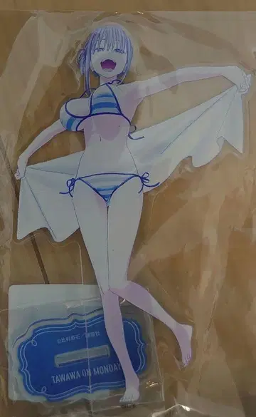 dmm 스크래치 월요일의 타와와 앞머리짱 아크릴 스탠드